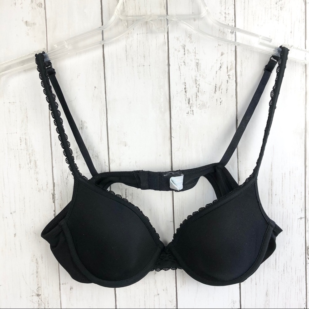 Lily of France Black Lightly Padded Underwire 36A